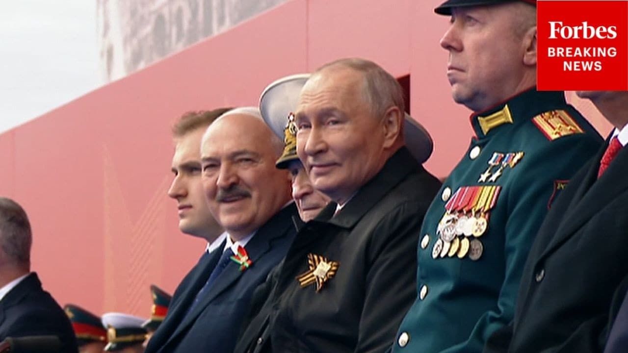 Russian President Vladimir Putin Seen At Victory Day Parade In Moscow Amid Ukraine Ceasefire - Summary, Key Takeaways & FAQ