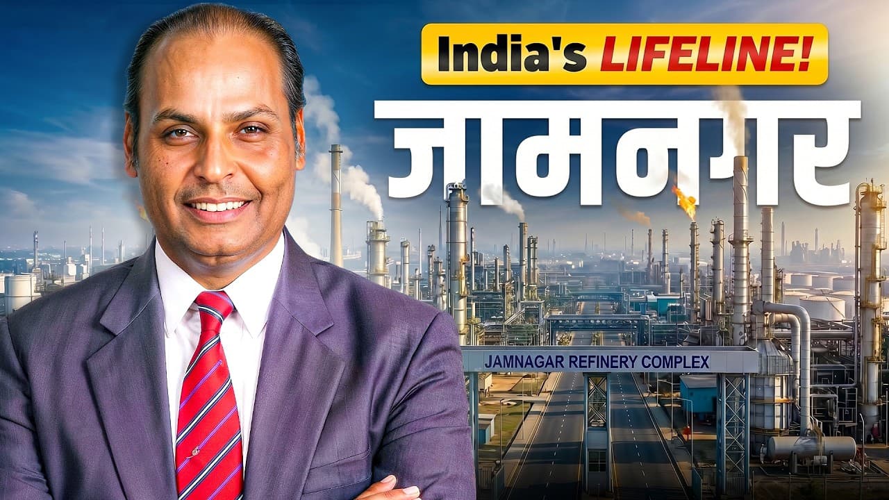 Jamnagar Refinery 📍 That Runs India | Reliance's Hidden Empire | Dhirubhai Ambani | Live Hindi - A Deeper Look