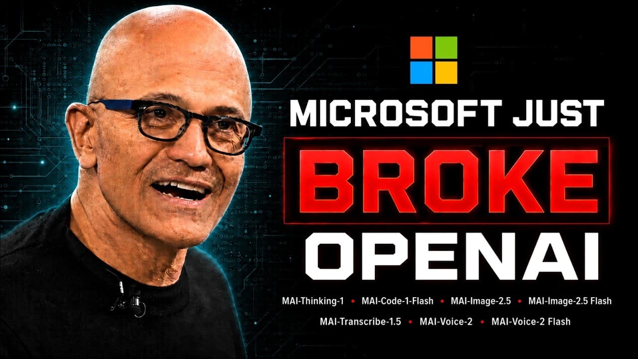 Microsoft Just Shocked The Entire AI World: 7 New AI Models - A Bold Leap