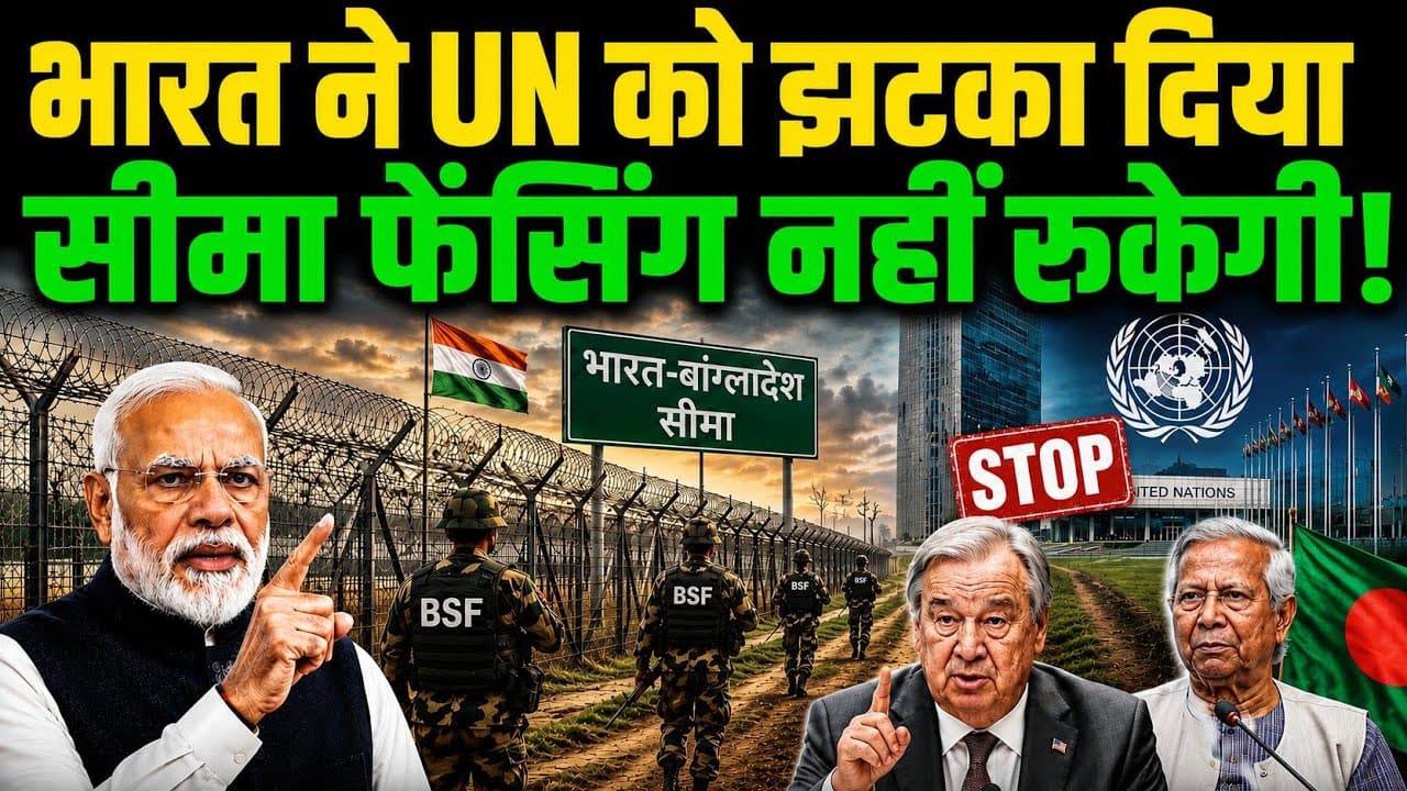 India vs Global Pressure: The Real Story Behind Bangladesh Border Fencing Dispute - India vs Global Pressure: Bangladesh Border Fencing Unraveled