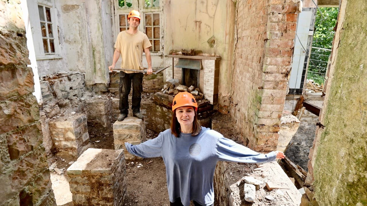 Unearthing the HIDDEN Pit Beneath Our 150 Year Old School - A Journey Into History