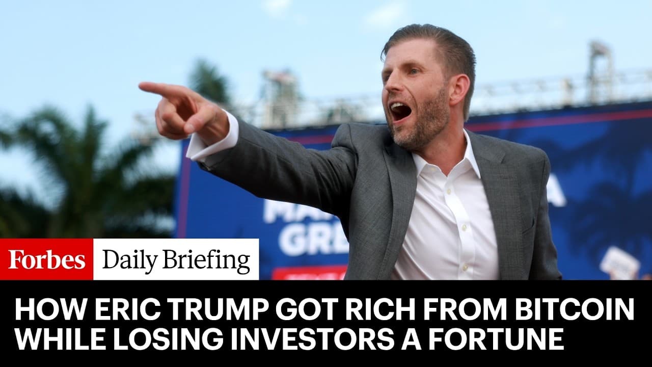How Eric Trump Got Rich From Bitcoin While Losing Investors A Fortune - Summary, Key Takeaways & FAQ