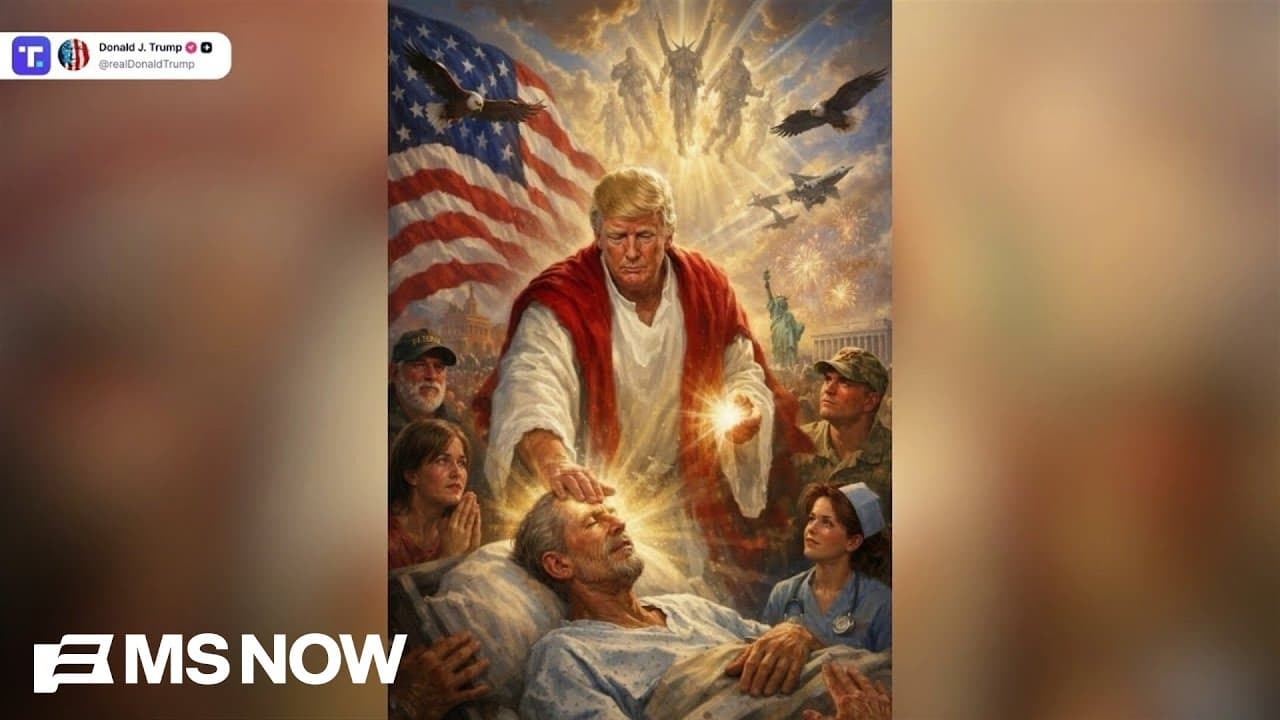 Trump says he thought A.I. image showed him as doctor, not Jesus - Summary, Key Takeaways & FAQ