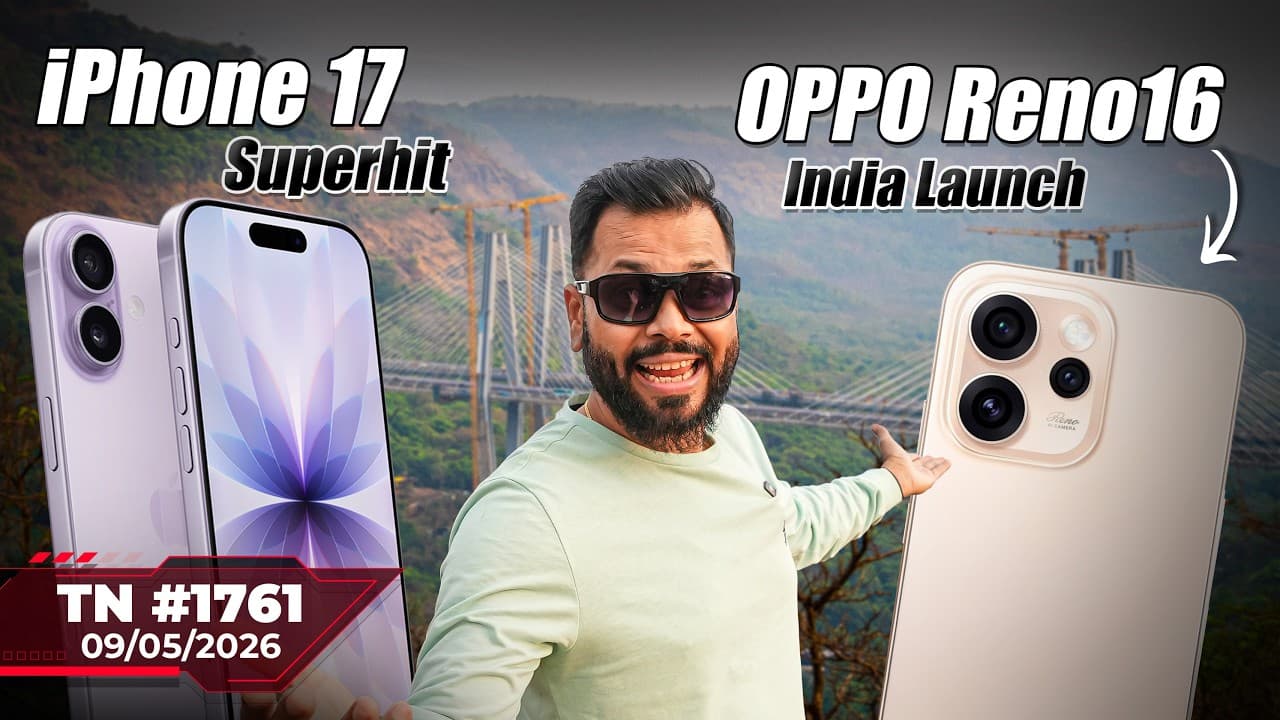 iPhone 18 Pro First Look?, OPPO Reno16 Launch, iQOO 15T, Claude x SpaceX,Redmi Gaming Phone-#TTN1761 - Summary & Insights