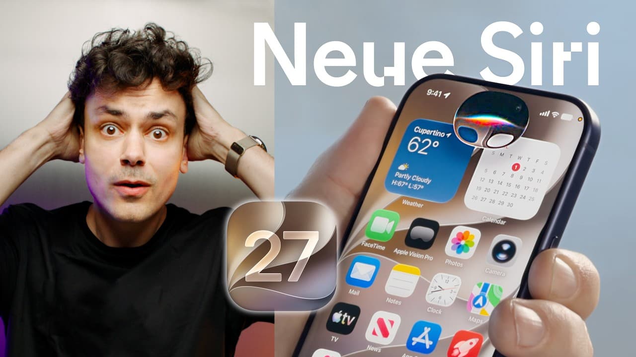 Apple hat WAS getan? iOS27 & neue Siri KI?! - What You Need to Know