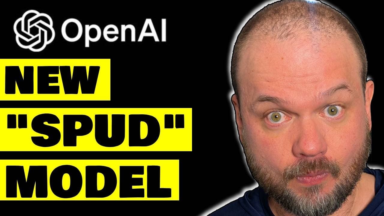 OpenAI's new "SPUD" model will change the ENTIRE Economy - Summary, Key Takeaways & Insights