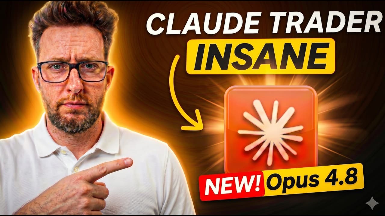 I Let Claude AI Opus 4.8 Trade For Me | Here's What Happened - Surprising Results Unveiled