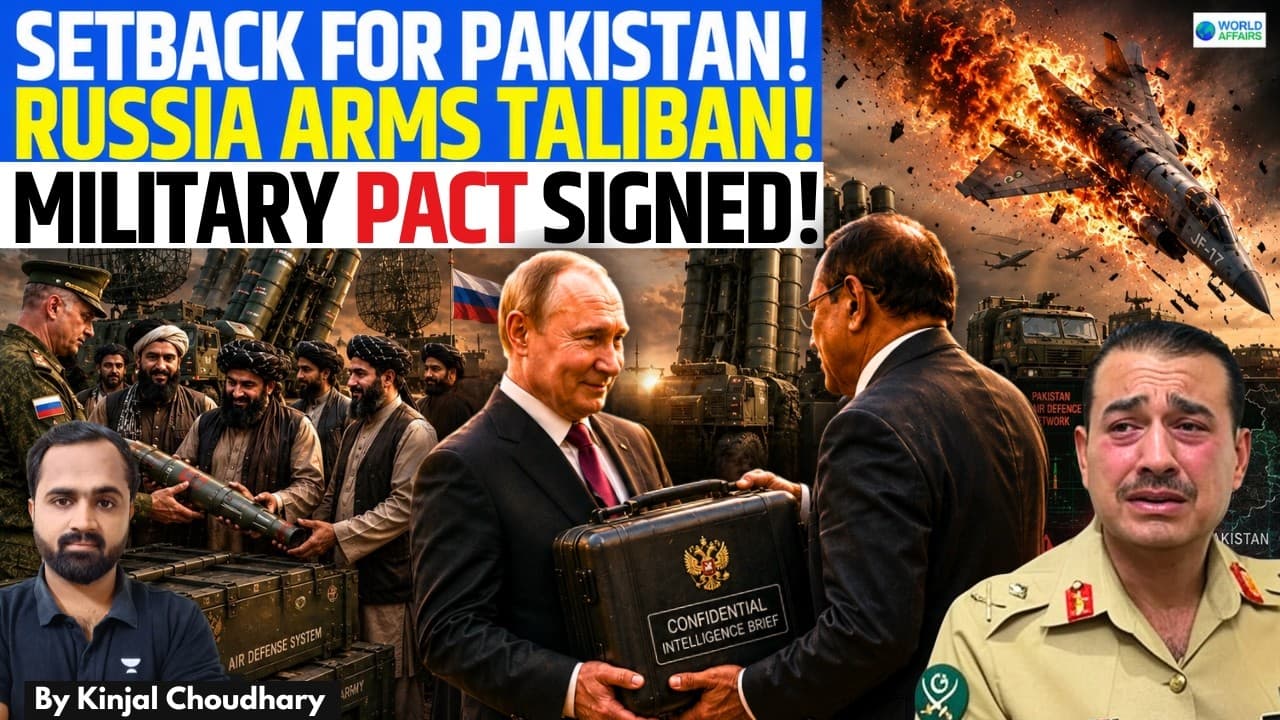 NSA Doval In Russia - Putin Arms Taliban With Air Defense Against Pak! Military Pact Signed | Kinjal - NSA Doval In Russia - Putin Arms Taliban With Air Defense Against Pak! Military Pact - Strategic Depths