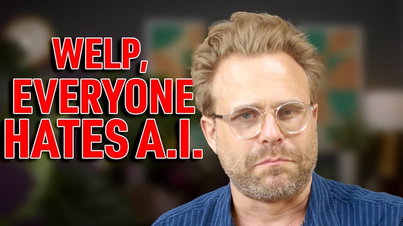 Welp, everyone HATES A.I. - Why Critics Disagree