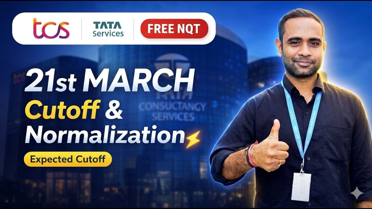TCS NQT 21st March Cutoff & Exam Analysis | Normalization in Cutoff - Big News - Summary, Key Takeaways & FAQ