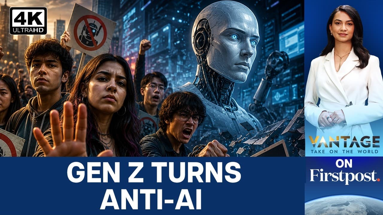 Why is GenZ Anti-AI? | Vantage on Firstpost | 4K - A Cultural Shift
